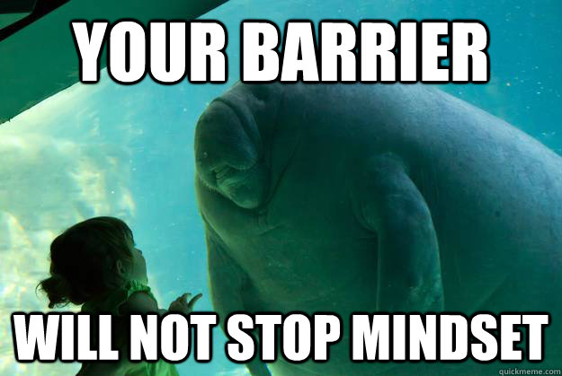 your barrier will not stop mindset - your barrier will not stop mindset  Overlord