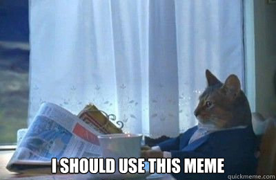  I should use this meme -  I should use this meme  I should buy a bike