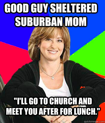 Good Guy Sheltered Suburban Mom 