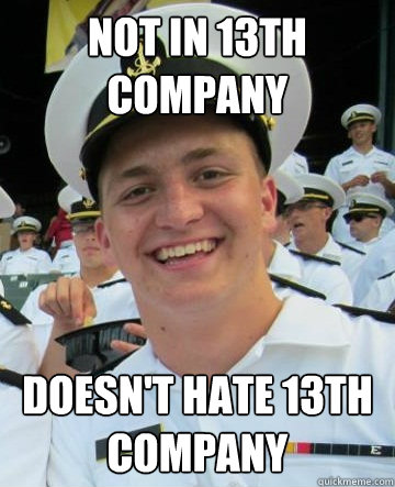 not in 13th company doesn't hate 13th company - not in 13th company doesn't hate 13th company  Good Plebe George