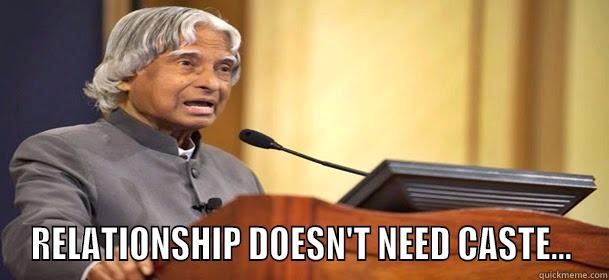  RELATIONSHIP DOESN'T NEED CASTE... Misc