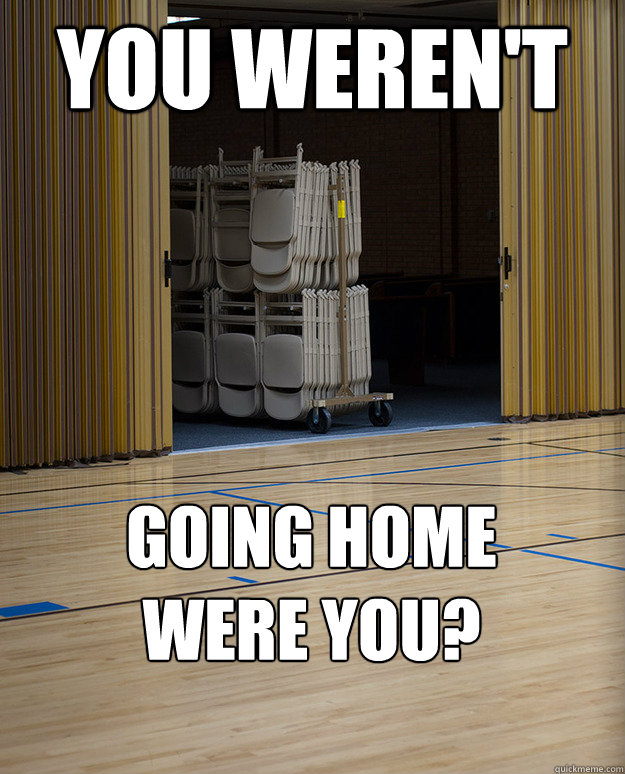 You Weren't Going Home
Were You?
??? - You Weren't Going Home
Were You?
???  Lurking TBM Chairs