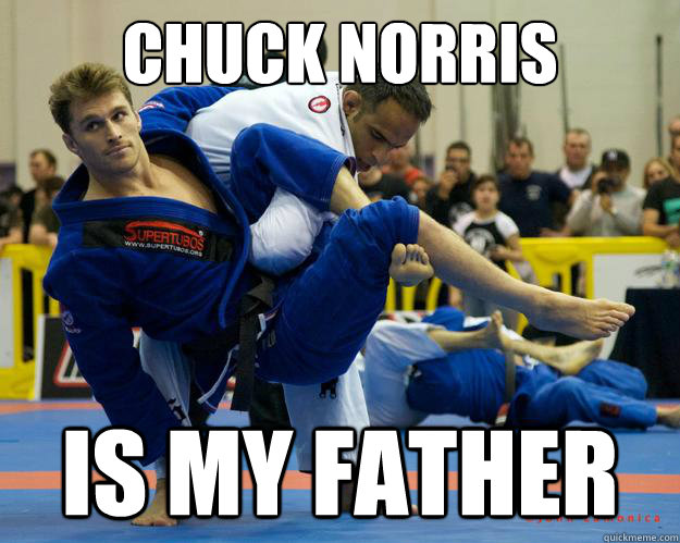 Chuck Norris is my father - Chuck Norris is my father  Ridiculously Photogenic Jiu Jitsu Guy