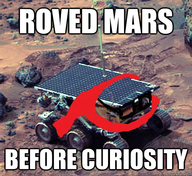 Roved Mars Before Curiosity  Hipster Mars rover