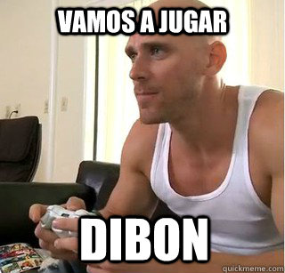 Vamos a jugar Dibon - Vamos a jugar Dibon  Unimpressed bald brazzers guy