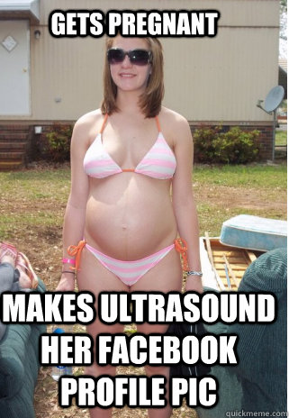 Gets pregnant makes ultrasound her facebook profile pic  