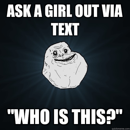 Ask a girl out via text 
