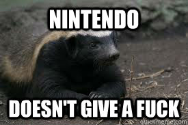 Nintendo doesn't give a fuck  