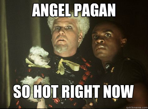 Angel Pagan So hot right now  Hes So Hot Right Now