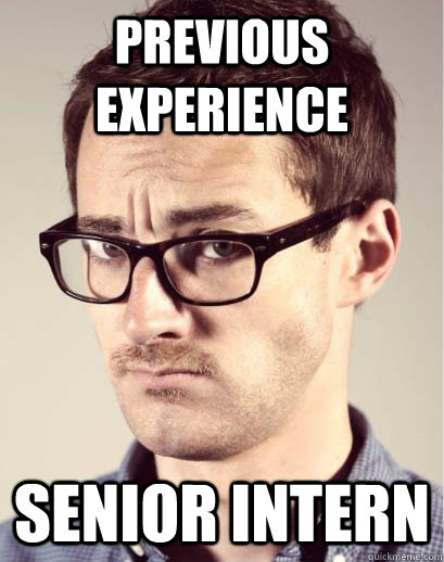 previous experience senior intern  Junior Art Director