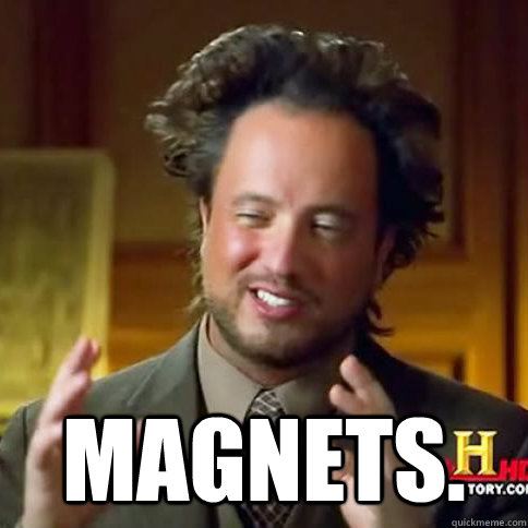  MAGNETS.  aliens magnet