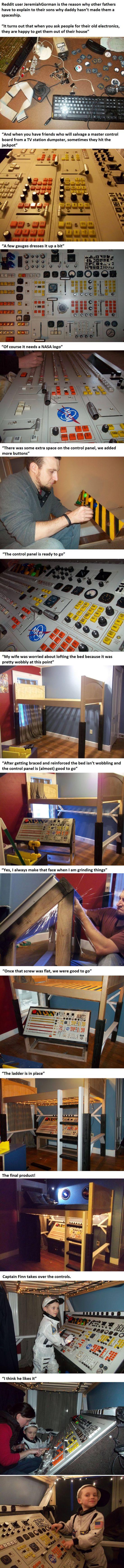 This Dad Had A Crazy Idea To Build Something For His Son. The Result, Perfect.  -   Misc