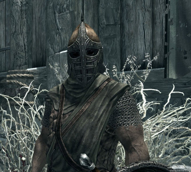 Skyrim Guard. meh. 