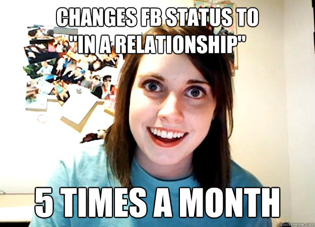 Changes FB status to 
