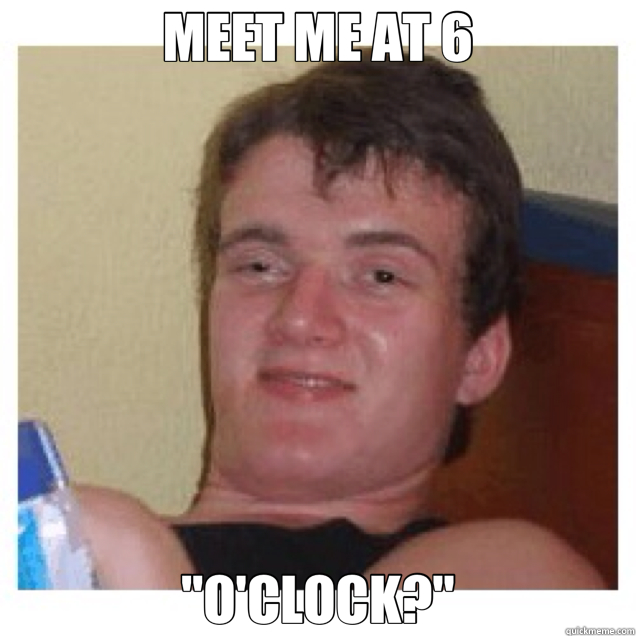 MEET ME AT 6 