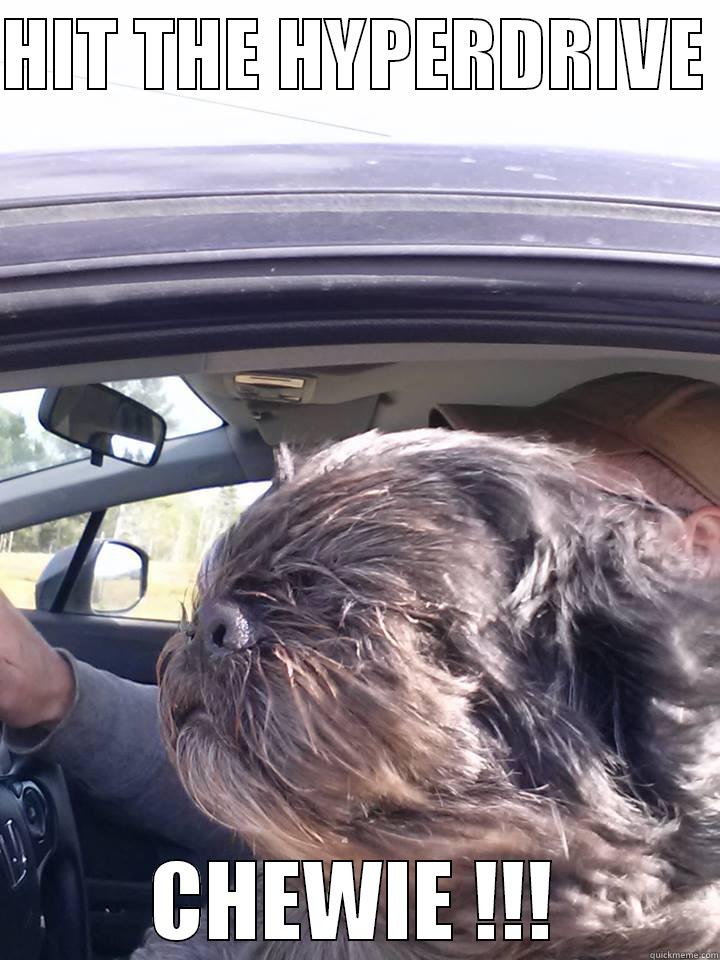 HIT THE HYPERDRIVE  CHEWIE !!! Misc