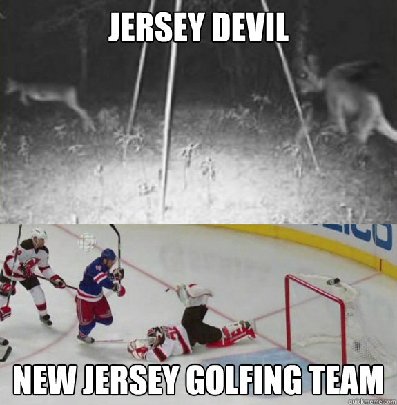 JERSEY DEVIL New Jersey Golfing Team  