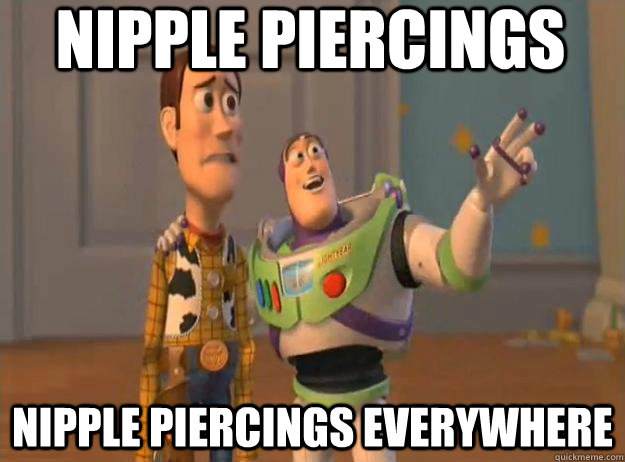 Nipple Piercings Nipple piercings everywhere  Prox Everywhere