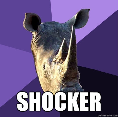  shocker  Sexually Oblivious Rhino
