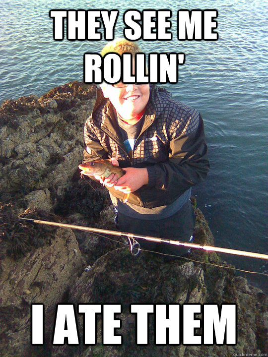 They see me rollin' i ate them - They see me rollin' i ate them  cosseyate them