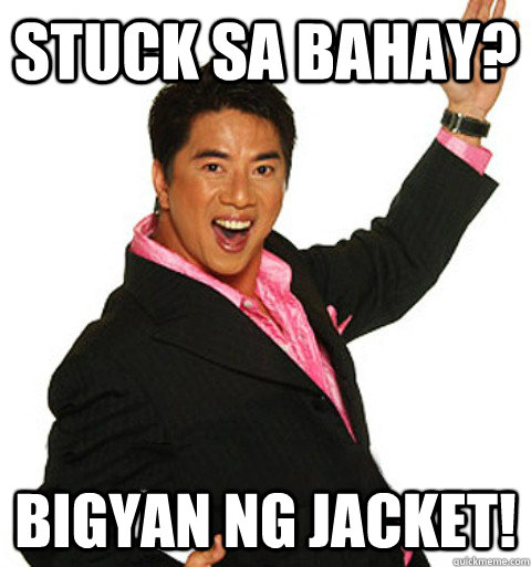 Stuck sa bahay? Bigyan ng Jacket!  