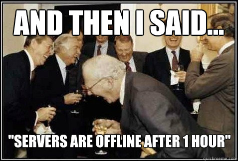 and then i said... 