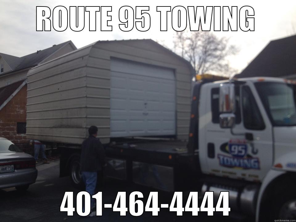 ROUTE 95 TOWING 401-464-4444 Misc