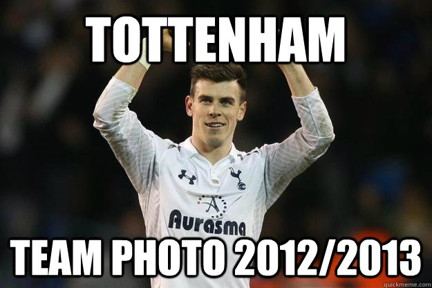 Tottenham  Team Photo 2012/2013 - Tottenham  Team Photo 2012/2013  Bale