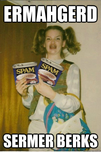 ERMAHGERD SERMER BERKS  