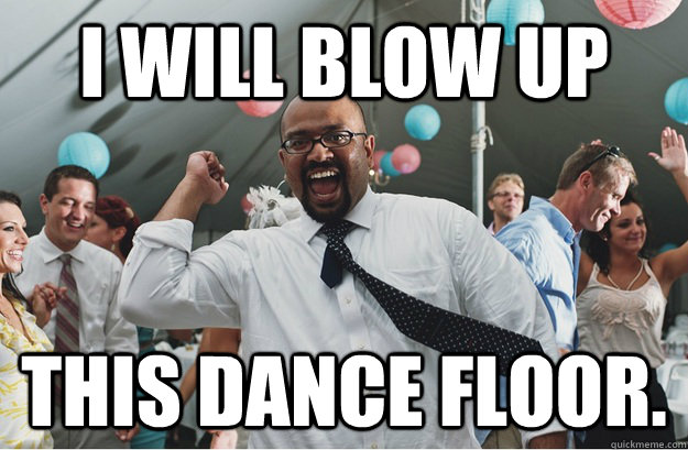 I will blow up This dance floor. - I will blow up This dance floor.  Care Free Indian Guy
