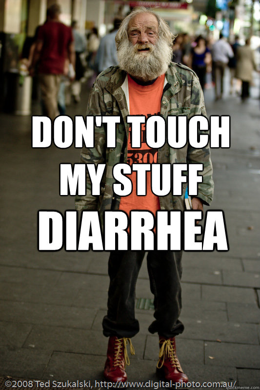 Don't touch my stuff Diarrhea - Don't touch my stuff Diarrhea  Venice beach-bum