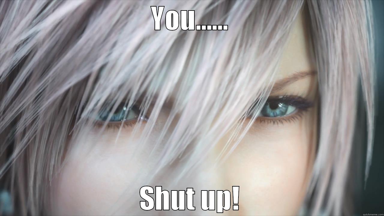 YOU...... SHUT UP! Success Kid