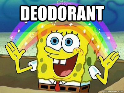 Deodorant   Imagination SpongeBob