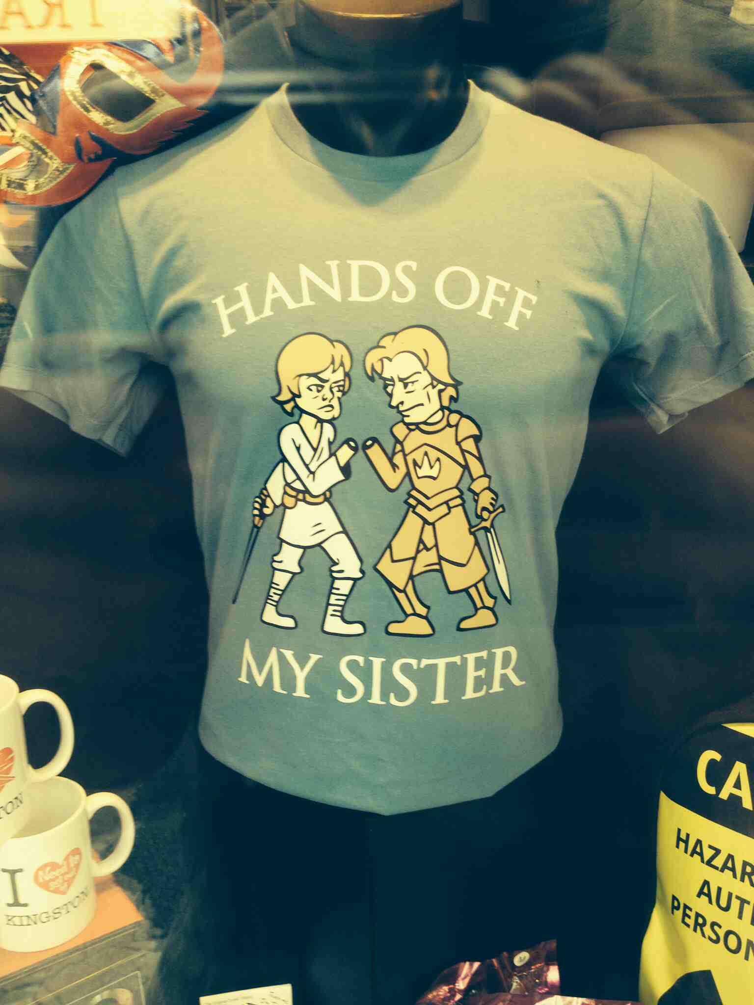 Get your hands off my sister! -   Misc