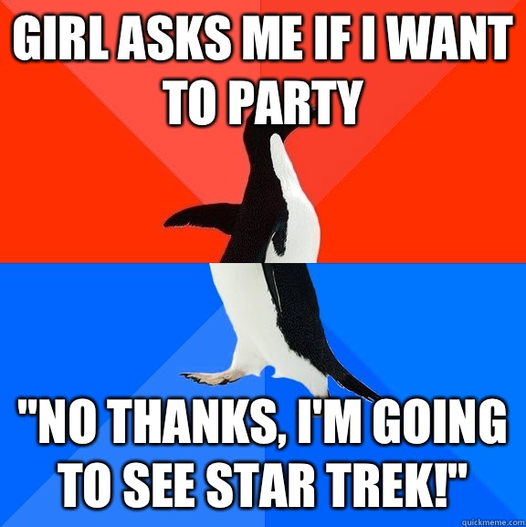 Girl asks me if I want to party 