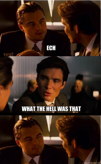 ECH What the hell was that   Inception Meme