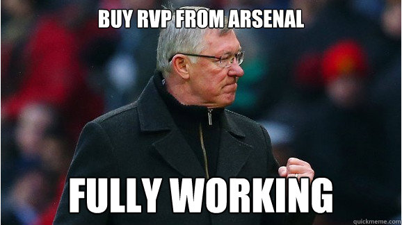 buy RVP from arsenal Fully working  