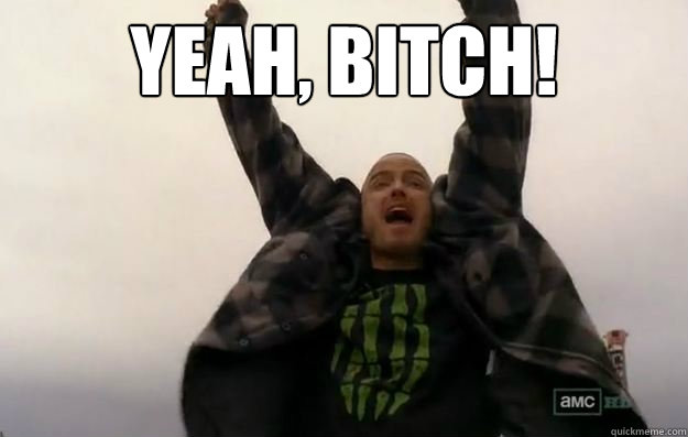 YEAH, BITCH!  - YEAH, BITCH!   jesse pinkman