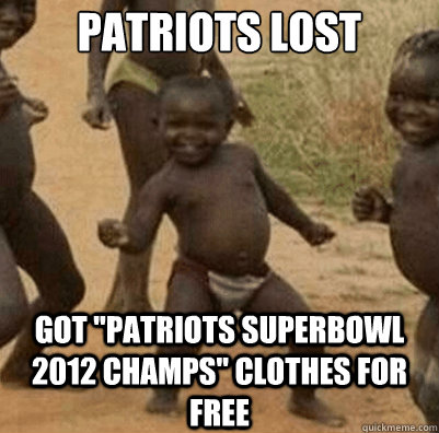Patriots lost Got 