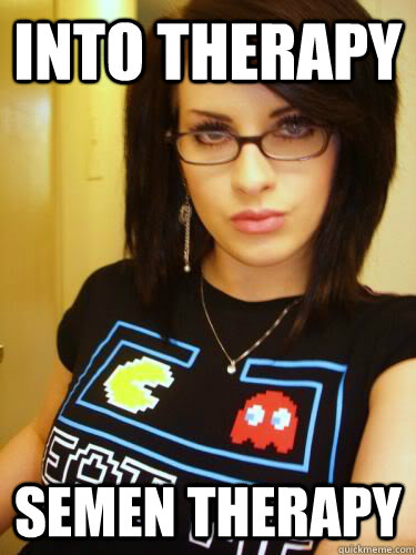 into therapy Semen Therapy  Cool Chick Carol