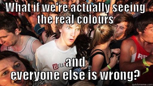 WHAT IF WE'RE ACTUALLY SEEING THE REAL COLOURS AND EVERYONE ELSE IS WRONG? Sudden Clarity Clarence