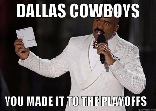      DALLAS COWBOYS         YOU MADE IT TO THE PLAYOFFS    Misc