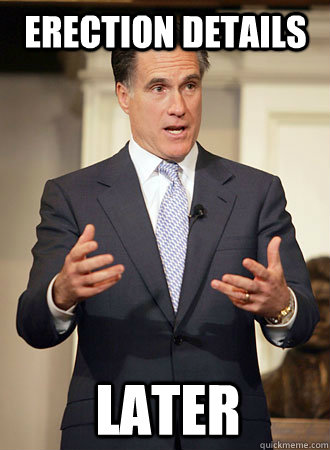 Erection Details Later  Relatable Romney