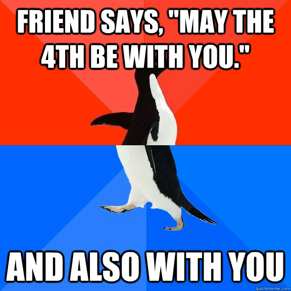 Friend says, 