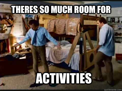 Theres so much room for  Activities - Theres so much room for  Activities  Step Brothers Bunk Beds