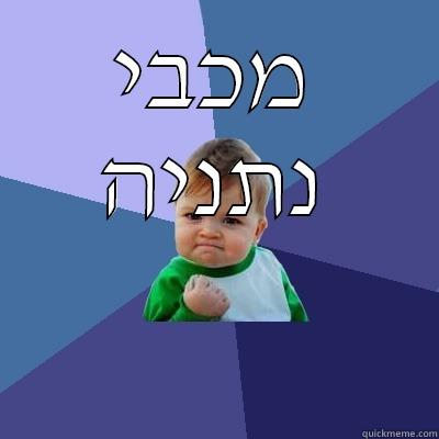 מכבי נתניה  Success Kid