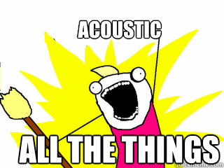 Acoustic all the things  All The Things