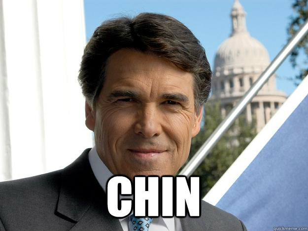  CHIN  Rick perry
