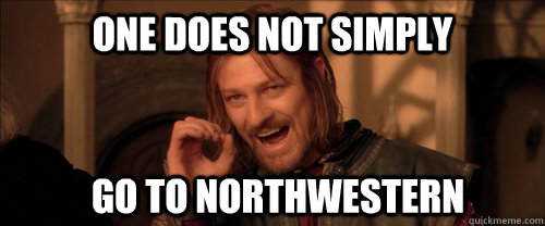 One does not simply go to northwestern  Mordor