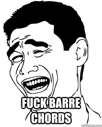  Fuck Barre Chords  